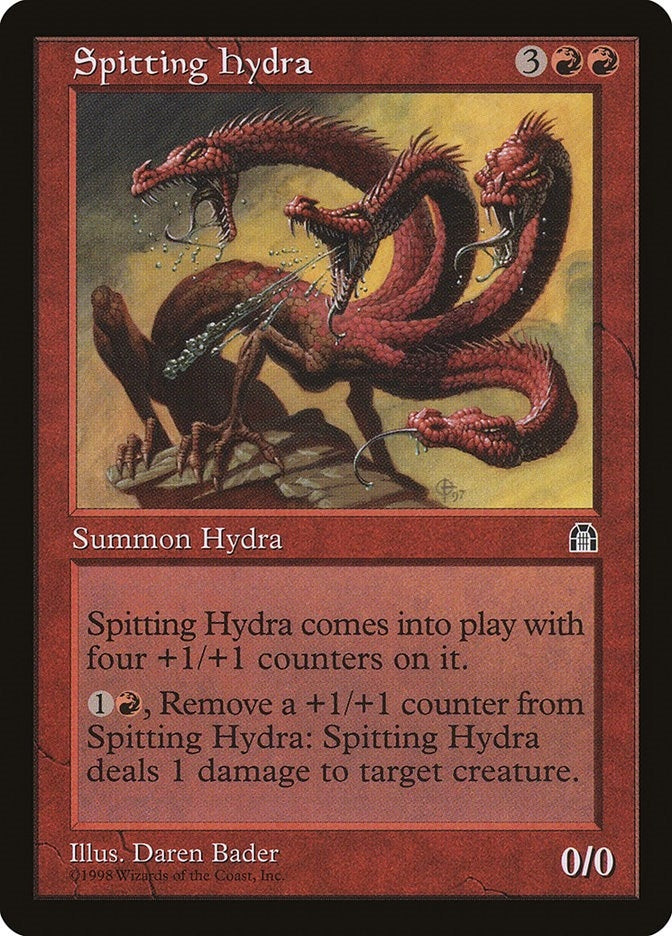 Image for Spitting Hydra (Stronghold) - Magic: The Gathering