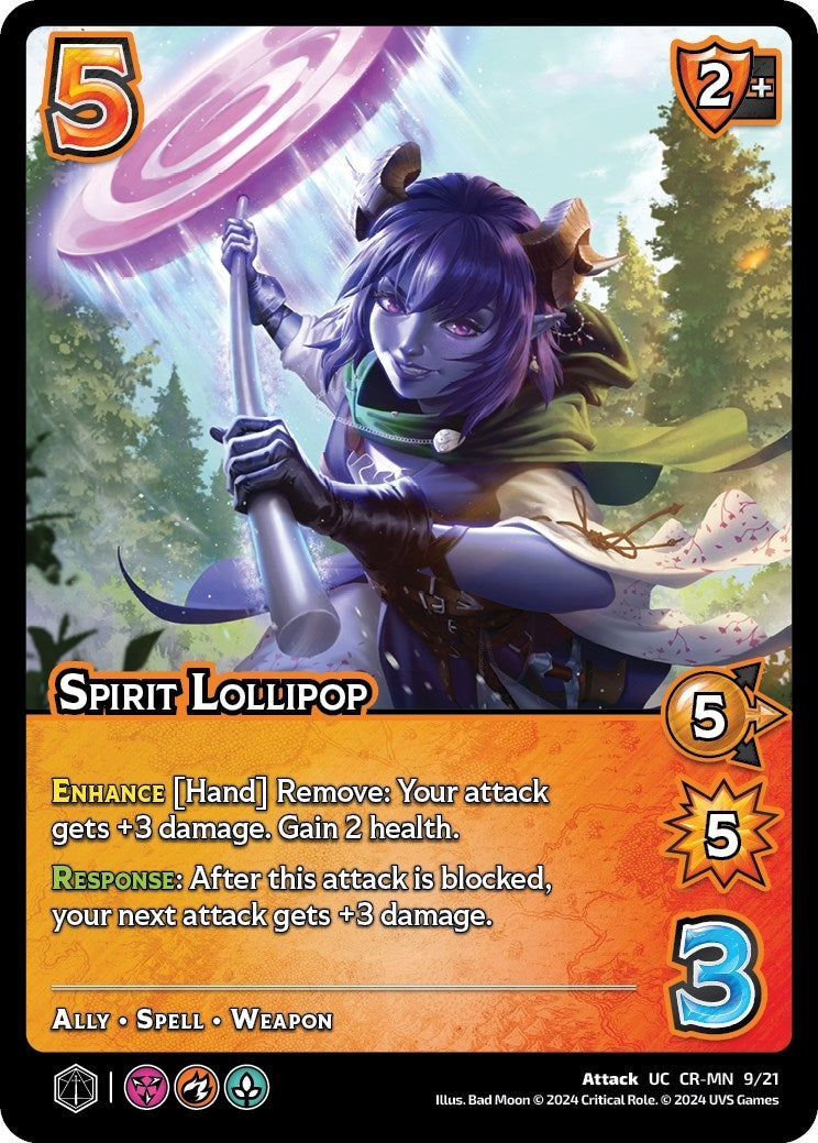 Image for Spirit Lollipop (Challenger Series: Vox Machina and Mighty Nein) (CR-MN 9/21) - UniVersus