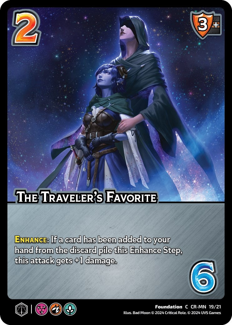 Image for The Traveler's Favorite (Challenger Series: Vox Machina and Mighty Nein) (CR-MN 19/21) - UniVersus