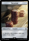 Image for Treasure (0018) // Human Soldier Double-Sided Token (Universes Beyond: Fallout) (18 // 3) - Magic: The Gathering