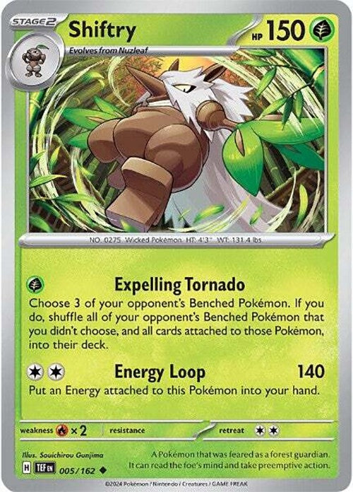 Image for Shiftry (SV05: Temporal Forces) (005/162) - Pokemon