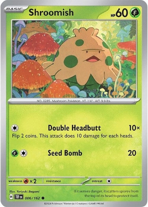 Image for Shroomish (SV05: Temporal Forces) (006/162) - Pokemon