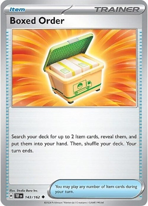 Image for Boxed Order (SV05: Temporal Forces) (143/162) - Pokemon
