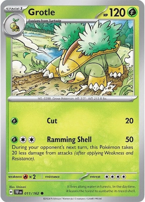 Image for Grotle (SV05: Temporal Forces) (011/162) - Pokemon