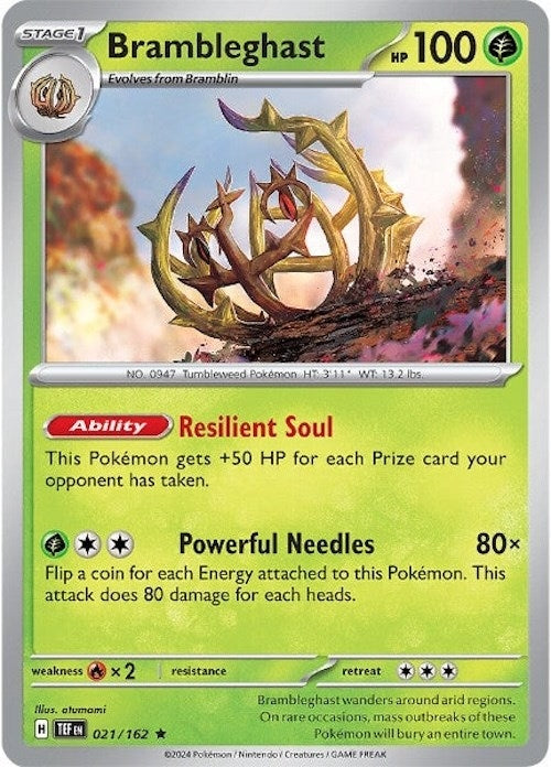 Image for Brambleghast (SV05: Temporal Forces) (021/162) - Pokemon