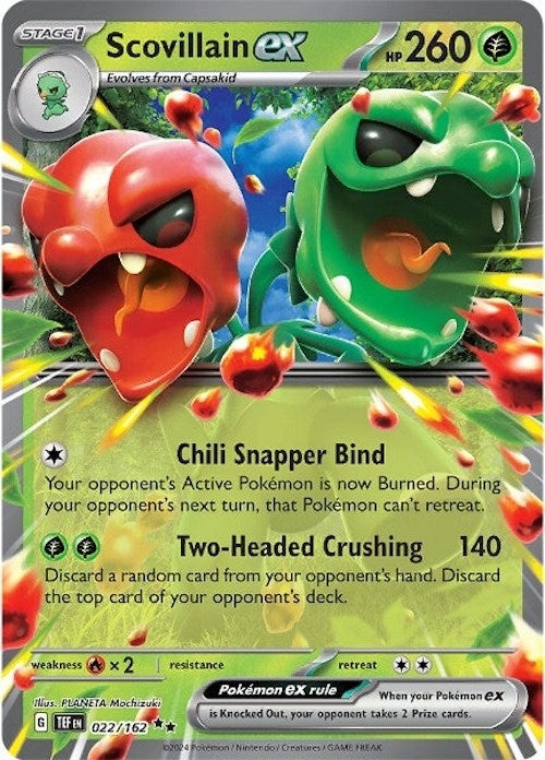 Image for Scovillain ex (SV05: Temporal Forces) (022/162) - Pokemon