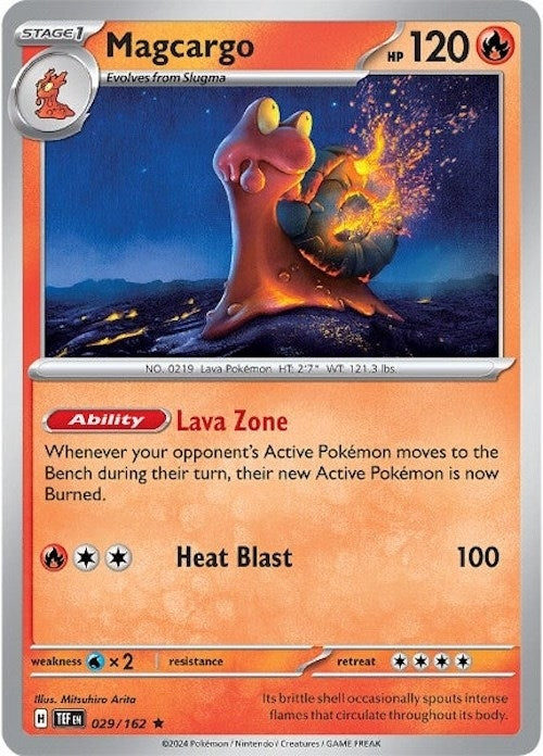 Image for Magcargo (SV05: Temporal Forces) (029/162) - Pokemon
