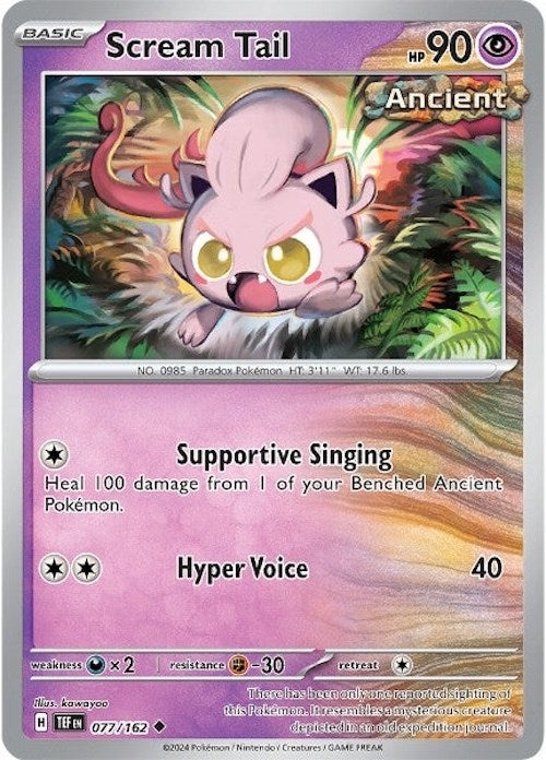 Image for Scream Tail (SV05: Temporal Forces) (077/162) - Pokemon