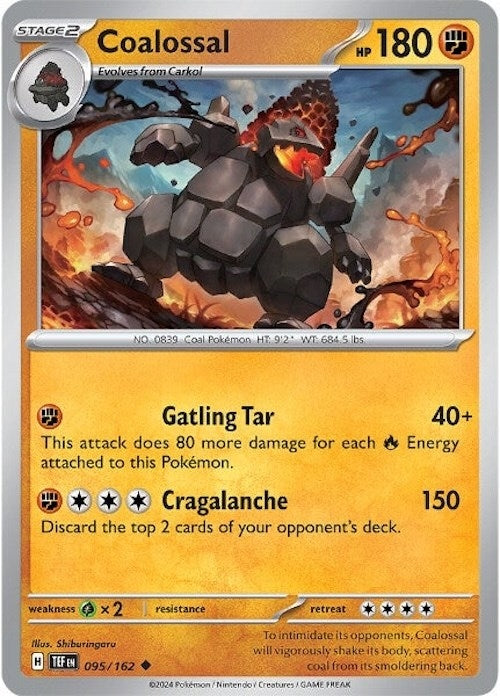Image for Coalossal (SV05: Temporal Forces) (095/162) - Pokemon