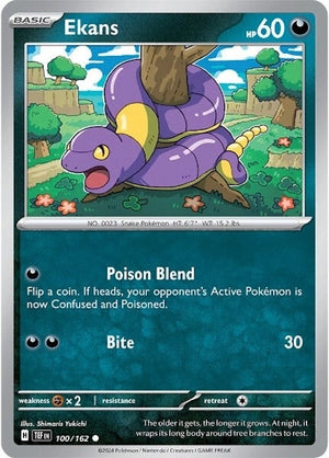 Image for Ekans (SV05: Temporal Forces) (100/162) - Pokemon