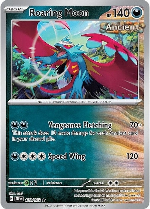 Image for Roaring Moon (SV05: Temporal Forces) (109/162) - Pokemon