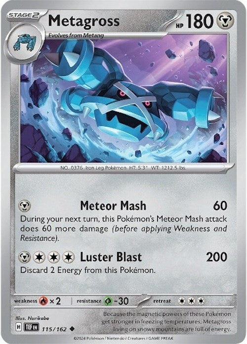 Image for Metagross (SV05: Temporal Forces) (115/162) - Pokemon