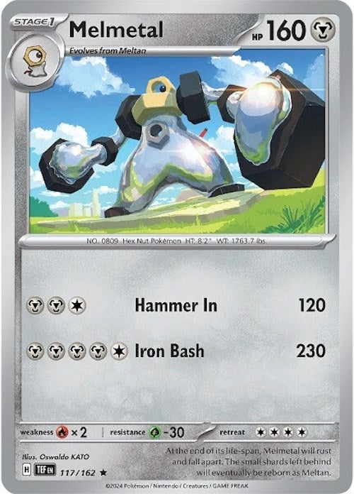 Image for Melmetal (SV05: Temporal Forces) (117/162) - Pokemon