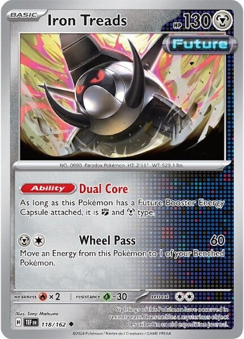 Image for Iron Treads (SV05: Temporal Forces) (118/162) - Pokemon