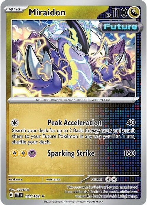 Image for Miraidon (SV05: Temporal Forces) (121/162) - Pokemon
