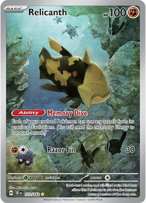 Image for Relicanth (SV05: Temporal Forces) (173/162) - Pokemon