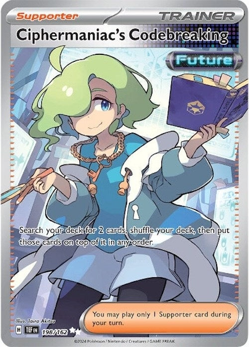 Image for Ciphermaniac's Codebreaking (SV05: Temporal Forces) (198/162) - Pokemon