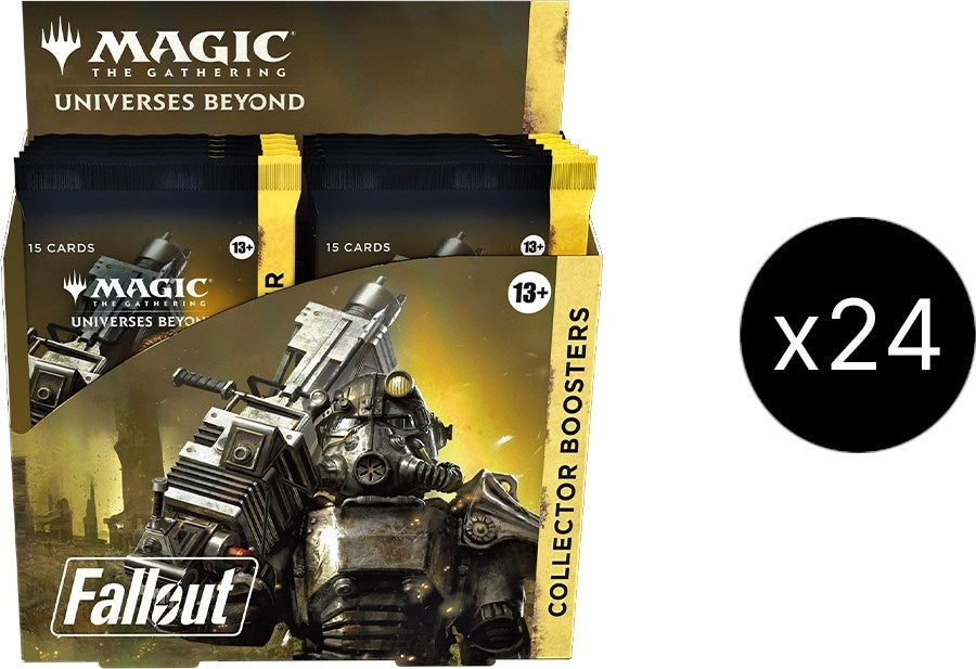 Image for Universes Beyond: Fallout - Collector Booster Display Master Case - Magic: The Gathering