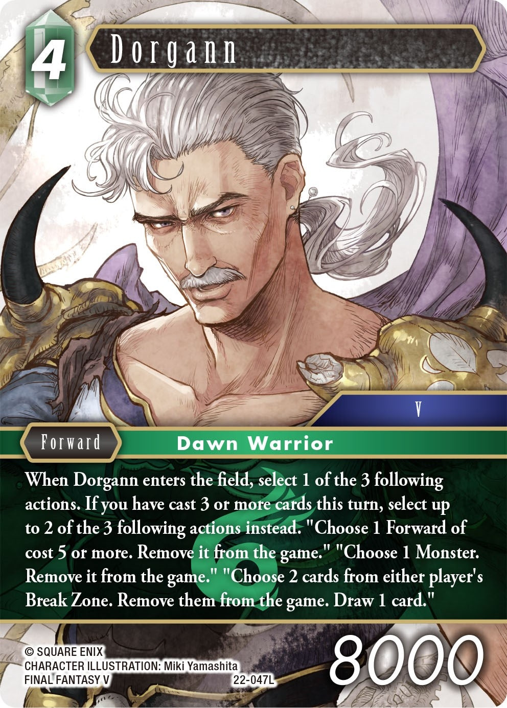 Image for Dorgann (Hidden Hope) (22-047L) - Final Fantasy TCG
