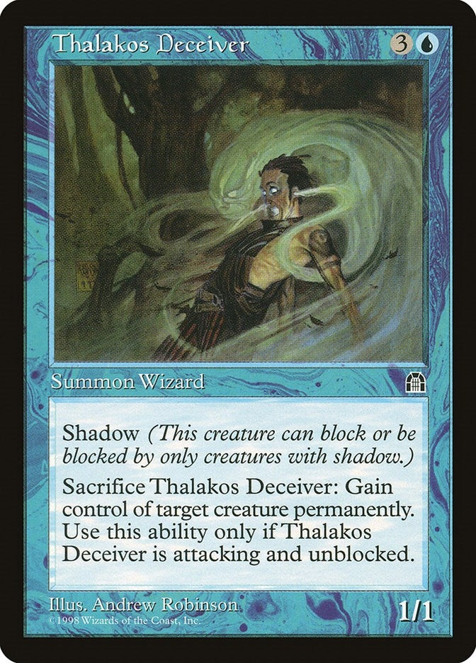 Image for Thalakos Deceiver (Stronghold) - Magic: The Gathering