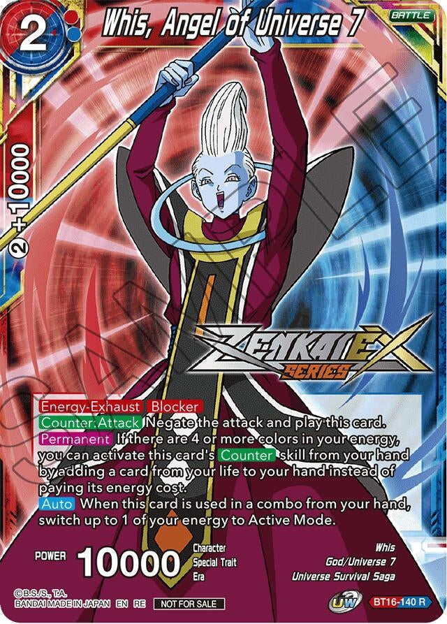 Image for Whis, Angel of Universe 7 (Event Pack 14) (Promotion Cards) (BT16-140) - Dragon Ball Super: Masters