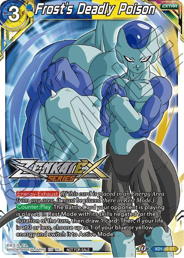 Image for Frost's Deadly Poison (Event Pack 14) (Promotion Cards) (XD1-10) - Dragon Ball Super: Masters