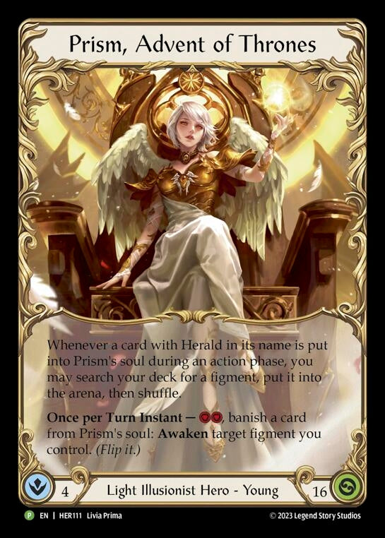 Image for Prism, Advent of Thrones - HER111 (Flesh and Blood: Promo Cards) (HER111) - Flesh and Blood TCG