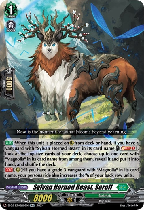 Image for Sylvan Horned Beast, Seroll (D-SS12: Triple Drive Booster) (D-SS12/080EN) - Cardfight Vanguard