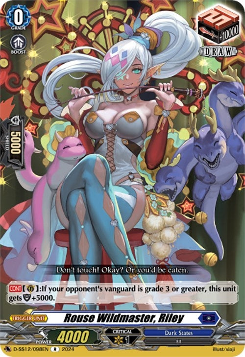 Image for Rouse Wildmaster, Riley (D-SS12: Triple Drive Booster) (D-SS12/098EN) - Cardfight Vanguard