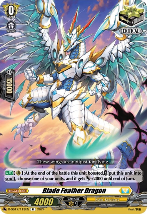 Image for Blade Feather Dragon (D-SS12: Triple Drive Booster) (D-SS12/113EN) - Cardfight Vanguard
