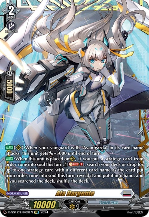 Image for Ala Dargente (FFR) (D-SS12: Triple Drive Booster) (D-SS12/FFR09EN) - Cardfight Vanguard