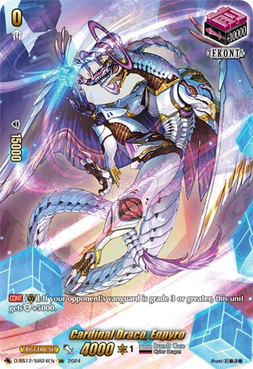 Image for Cardinal Draco, Enpyro (SIR) (D-SS12: Triple Drive Booster) (D-SS12/SIR24EN) - Cardfight Vanguard
