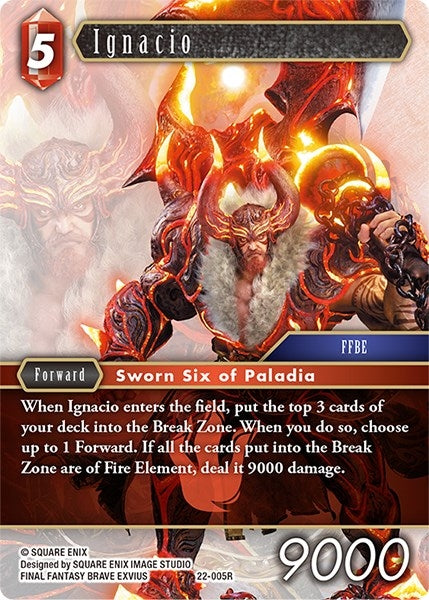 Image for Ignacio (Hidden Hope) (22-005R) - Final Fantasy TCG