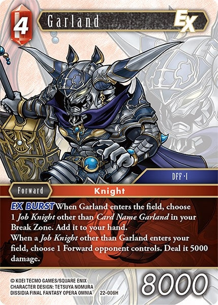 Image for Garland EX (Hidden Hope) (22-006H) - Final Fantasy TCG