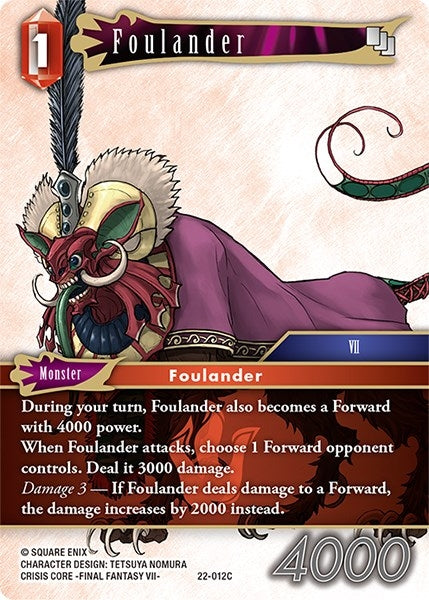 Image for Foulander (Hidden Hope) (22-012C) - Final Fantasy TCG