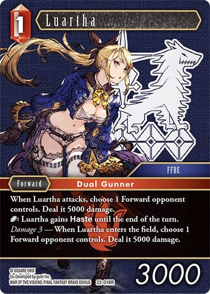 Image for Luartha (Hidden Hope) (22-018R) - Final Fantasy TCG