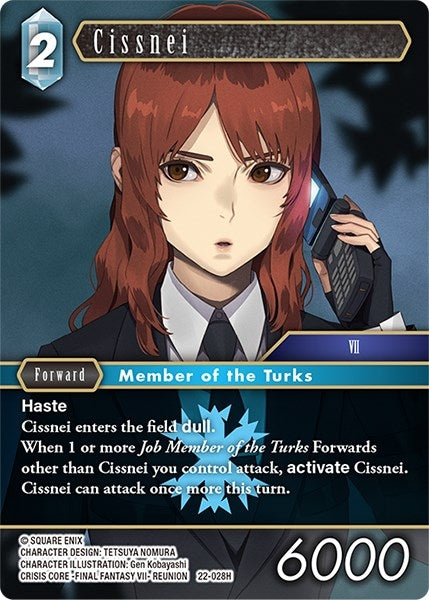 Image for Cissnei (Hidden Hope) (22-028H) - Final Fantasy TCG