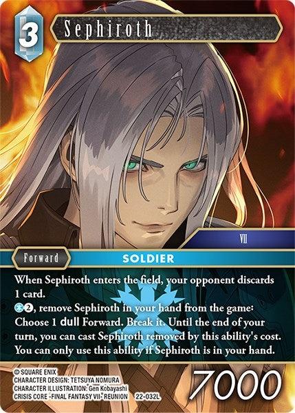 Image for Sephiroth (Hidden Hope) (22-032L) - Final Fantasy TCG