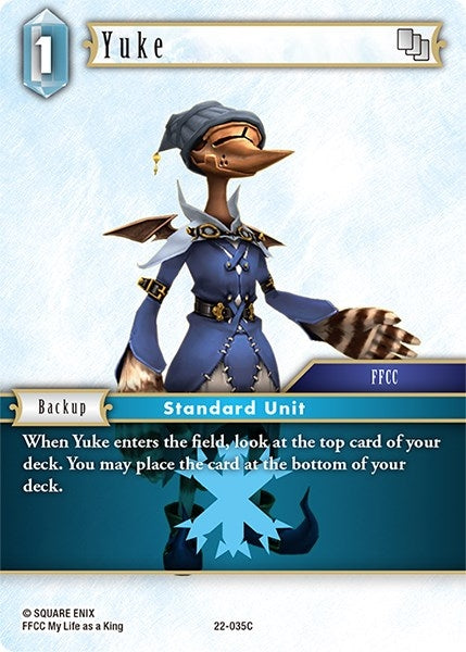 Image for Yuke (Hidden Hope) (22-035C) - Final Fantasy TCG