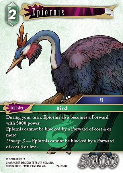 Image for Epiornis (Hidden Hope) (22-039C) - Final Fantasy TCG