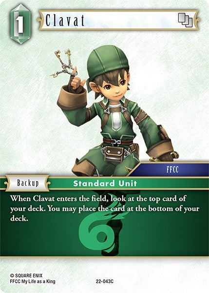 Image for Clavat - 22-043C (Hidden Hope) (22-043C) - Final Fantasy TCG