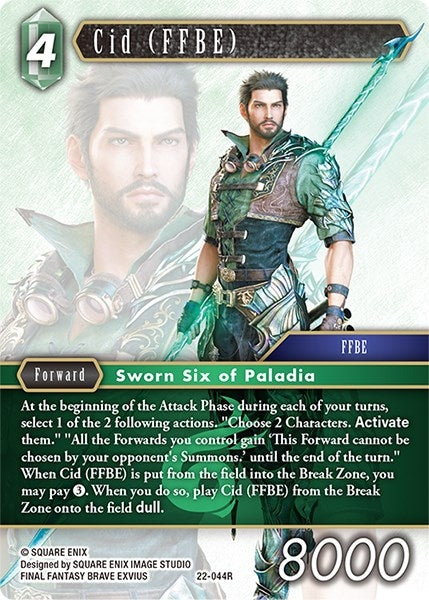 Image for Cid (FFBE) (Hidden Hope) (22-044R) - Final Fantasy TCG