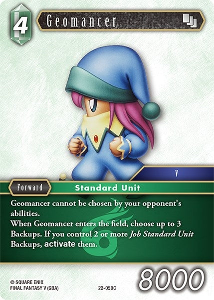 Image for Geomancer (Hidden Hope) (22-050C) - Final Fantasy TCG