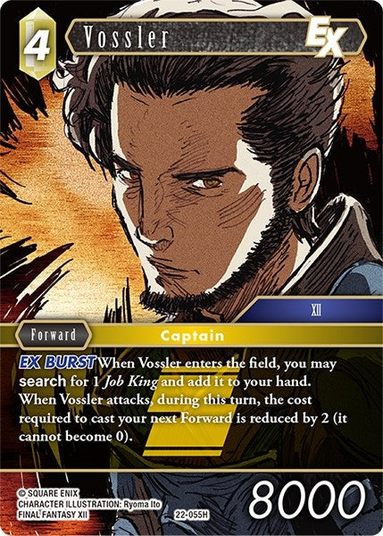 Image for Vossler EX (Hidden Hope) (22-055H) - Final Fantasy TCG