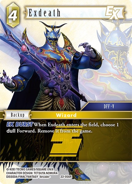Image for Exdeath EX (Hidden Hope) (22-056R) - Final Fantasy TCG