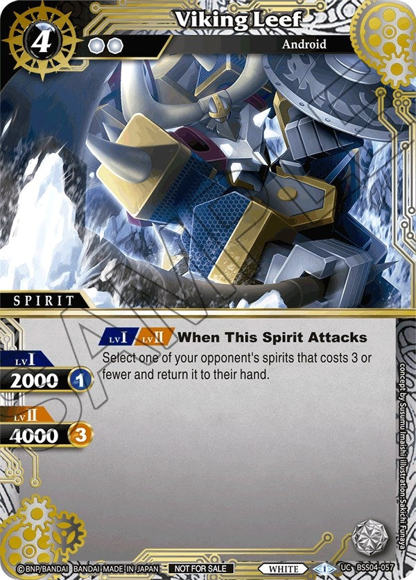 Image for Viking Leef (Grand Tour Finalist Card Set 2024 Vol. 1) (Launch & Event Promos) (BSS04-057) - Battle Spirits Saga