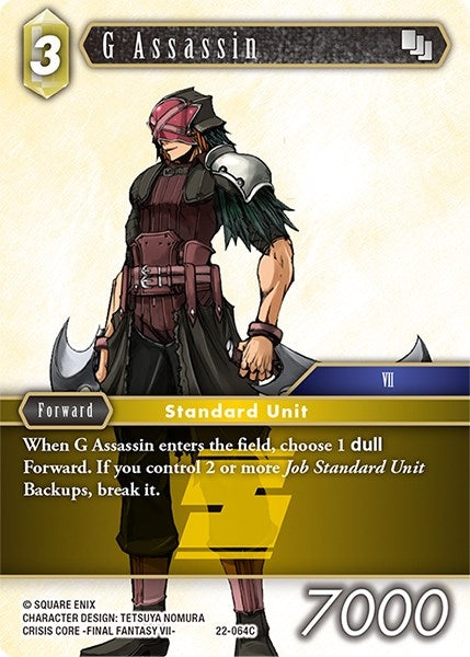 Image for G Assassin (Hidden Hope) (22-064C) - Final Fantasy TCG