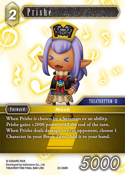 Image for Prishe (Hidden Hope) (22-068R) - Final Fantasy TCG