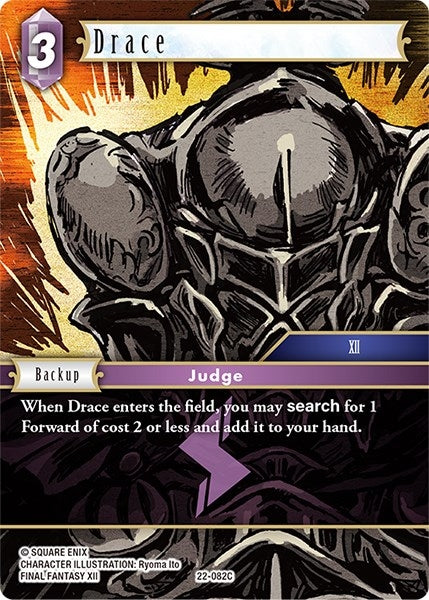 Image for Drace (Hidden Hope) (22-082C) - Final Fantasy TCG