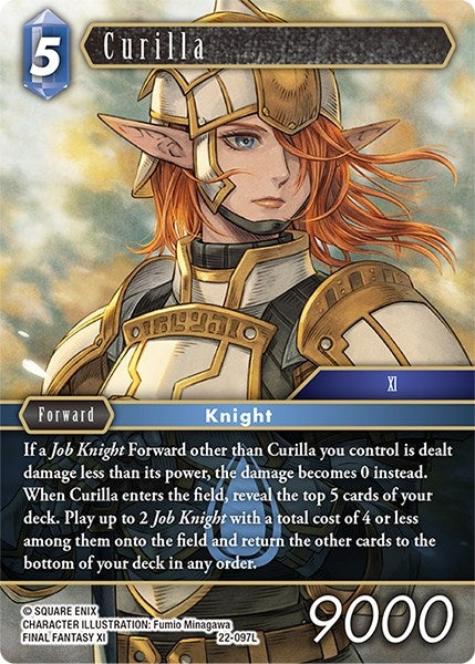 Image for Curilla (Hidden Hope) (22-097L) - Final Fantasy TCG